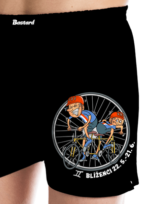 Cyklistický horoskop: Blíženci pánske trenky Black