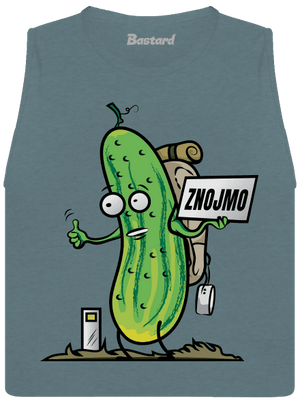 Autostop dámske tielko voľné Heather Deep Teal