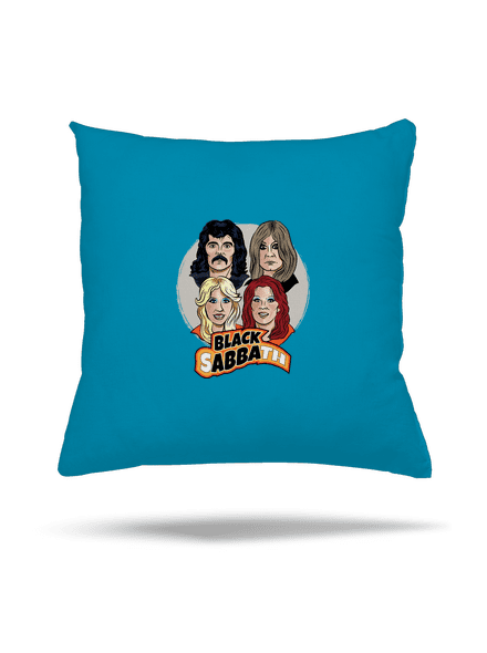 Black Abba vankúš Blue Turquoise