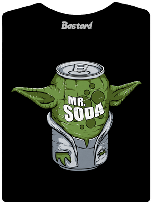 Mr. Sóda dámske tričko Black