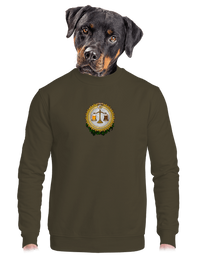 unisex mikina bez kapucne