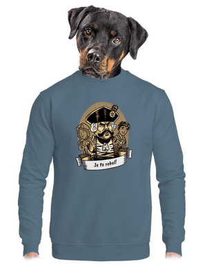 B14: S čerty nejsou žerty unisex mikina bez kapucne Nordic Blue