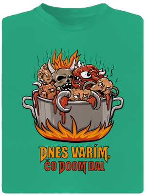 Čo Doom dal pánske športové tričko Mint Mal