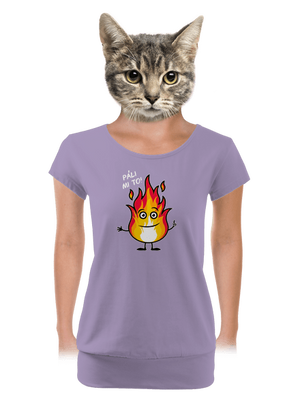 Páli mi to dámske tričko s lemom Lavender