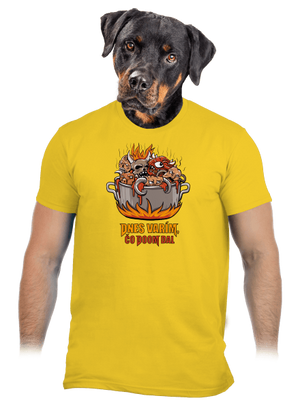 Čo Doom dal pánske tričko Gold