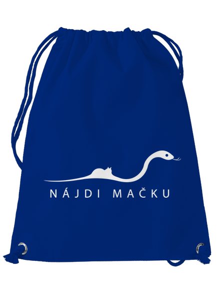 Nájdi mačku vak Royal Blue Mal