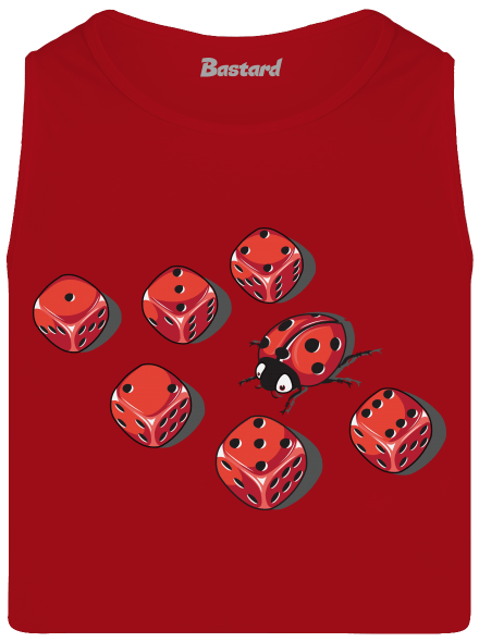 Mimikry pánske tielko Red