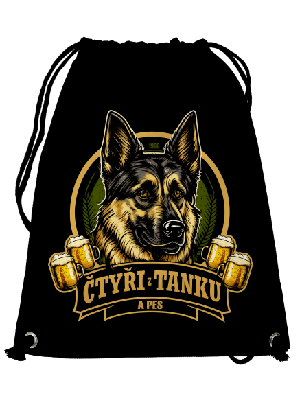 Čtyři z tanku a pes vak Black