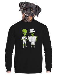 unisex mikina bez kapucne