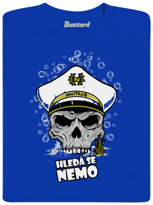 Kapitán Nemo pánske dlhý rukáv Royal Blue