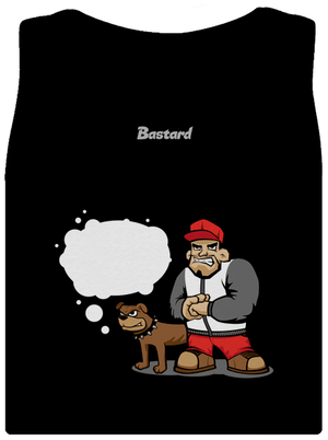 Nehryzem dámske tielko klasické Black