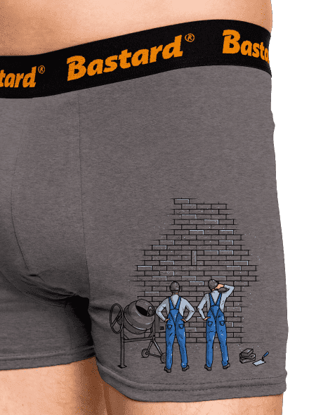 Murári boxerky Gray Melange