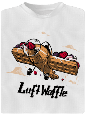 Luftwaffle detské športové tričko White