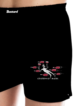 Chardonnay matrix pánske trenky Black