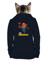 dámska mikina na zips