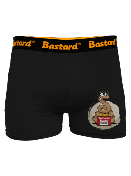 Vytočená saláma boxerky Black
