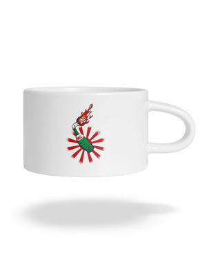 Kamikaze hrnček makronka White