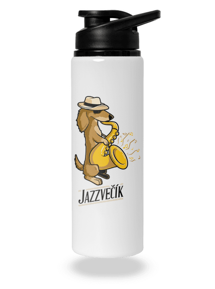 Jazzvečík flaša na vodu White
