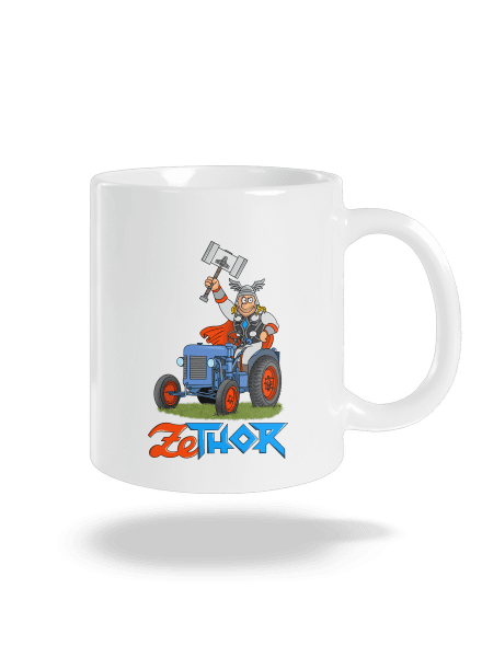 ZeThor klasický hrnček White