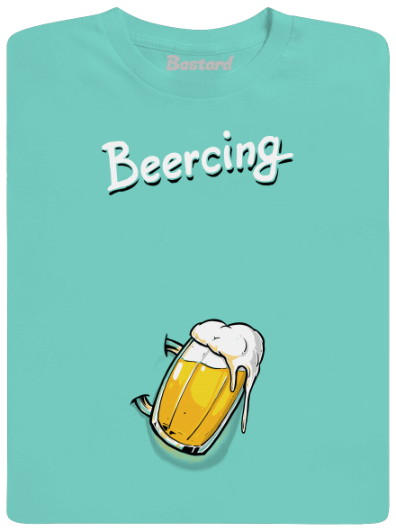Beercing pánske tričko Millenial Mint