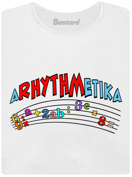 Arhythmetika dámske tričko White