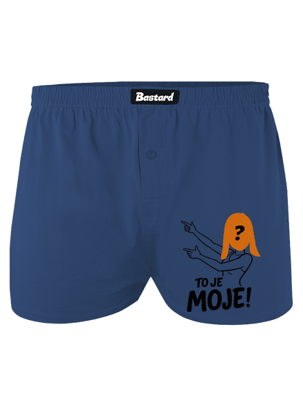 To je moje so ženou pánske trenky Blue