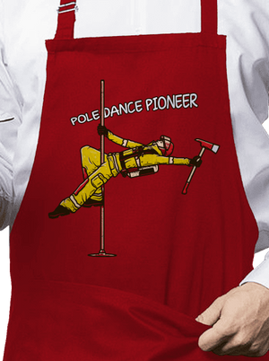 Pole Dance by Dežik zástera Red