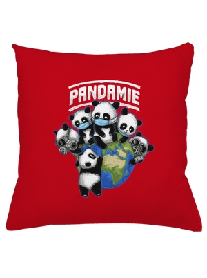 Pandamie vankúš Red