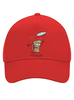 Čiapka šiltovka baseballka Classic Red