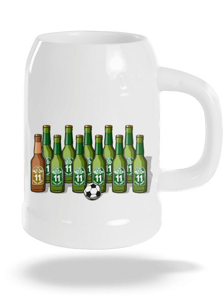 Futbalová jedenástka polliter White