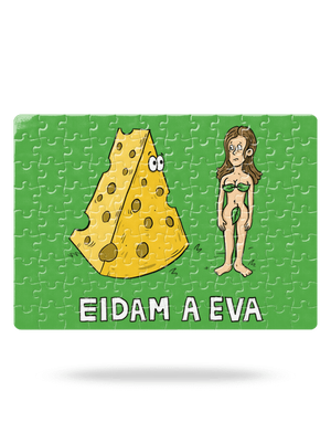 Eidam a Eva puzzle White