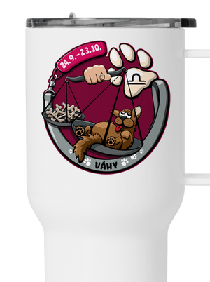 Psí horoskop: Váhy termohrnček White