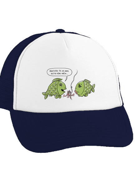 Háčik šiltovka truckerka French Navy cap