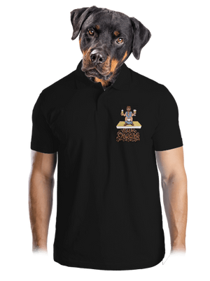 BurChuck pánska polokošeľa Black