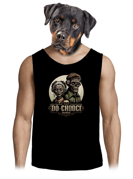 Dô-chodci pánske tielko Black