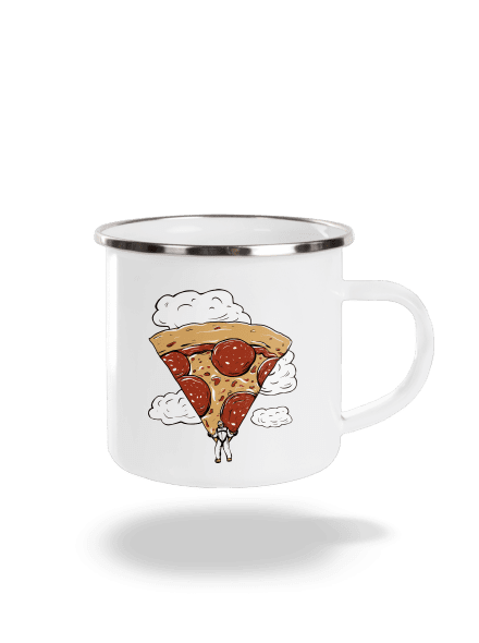 Pizzašutista plecháčik White