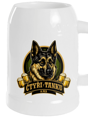 Čtyři z tanku a pes polliter White