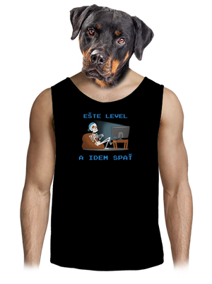 Ešte level pánske tielko Black