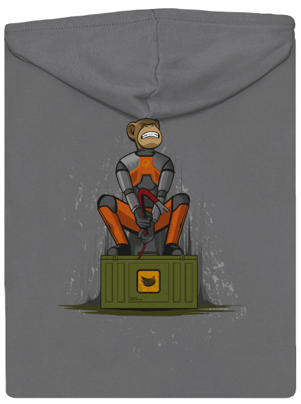 Ape-Life dámska mikina na zips Steel Gray
