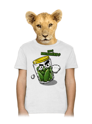 Nakladačka detské tričko White