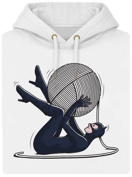 Catwoman unisex mikina premium Snowwhite