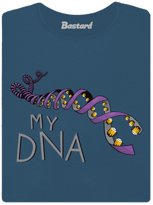 My DNA dámske tričko prémium Petrol Blue