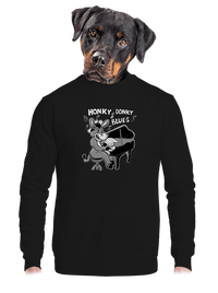 unisex mikina bez kapucne