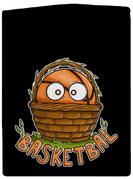 Basketbal pánska mikina na zips Black