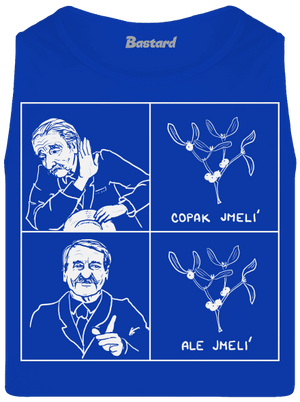Cimrman: Copak jmelí pánske tielko Royal Blue