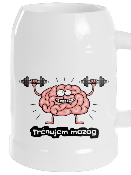 Trénujem mozog  polliter White