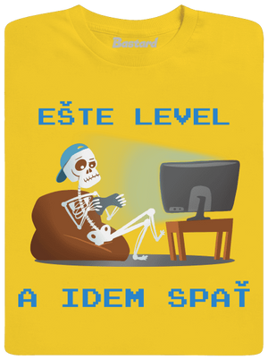 Ešte level pánske tričko Gold