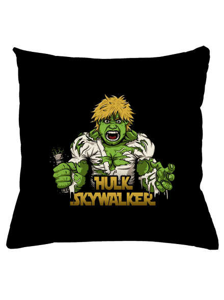 Hulk Skywalker vankúš Black