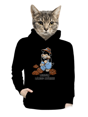 dámska mikina klokanka