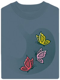 unisex mikina bez kapucne